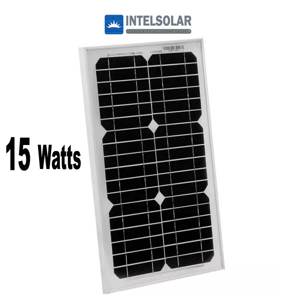 Panel solar Intesolar 15-watts 12-voltios  mono